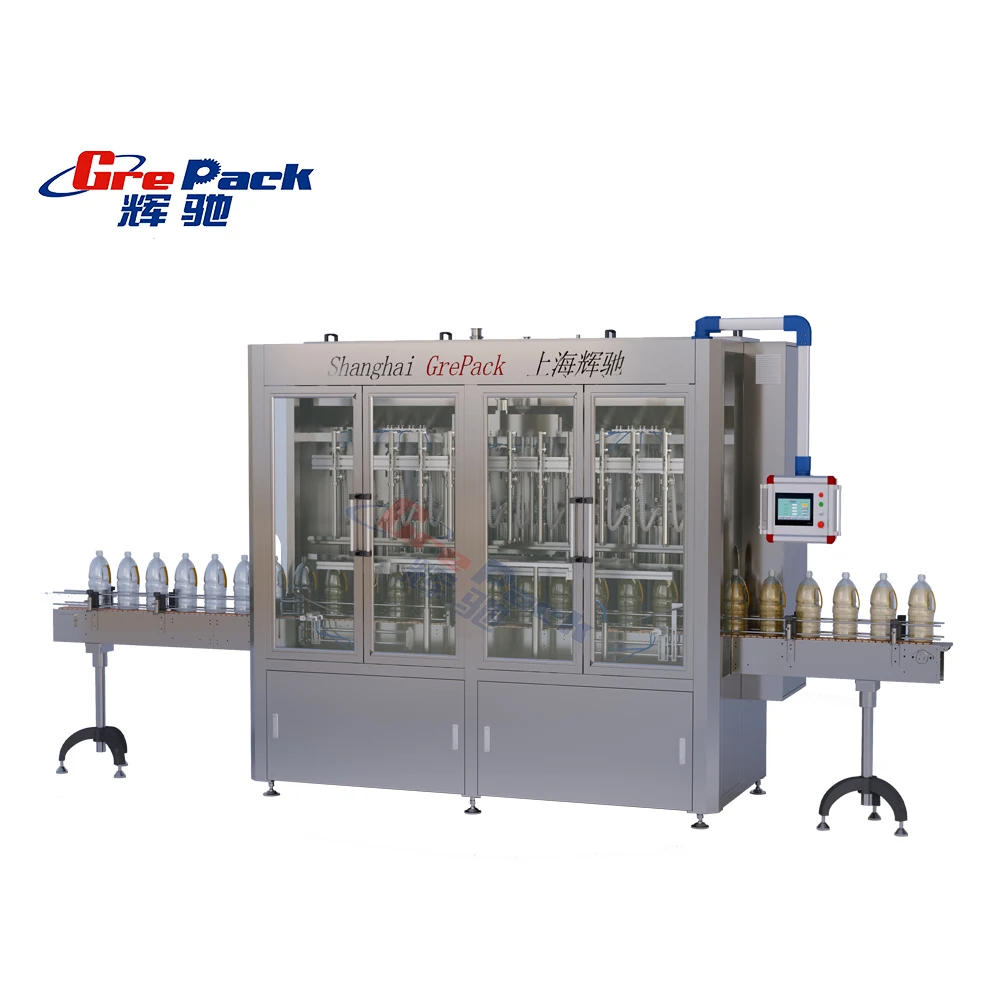 Edible Oil Disinfectant Container/Can/Jerry Bottle Blow Molding Filling Machine