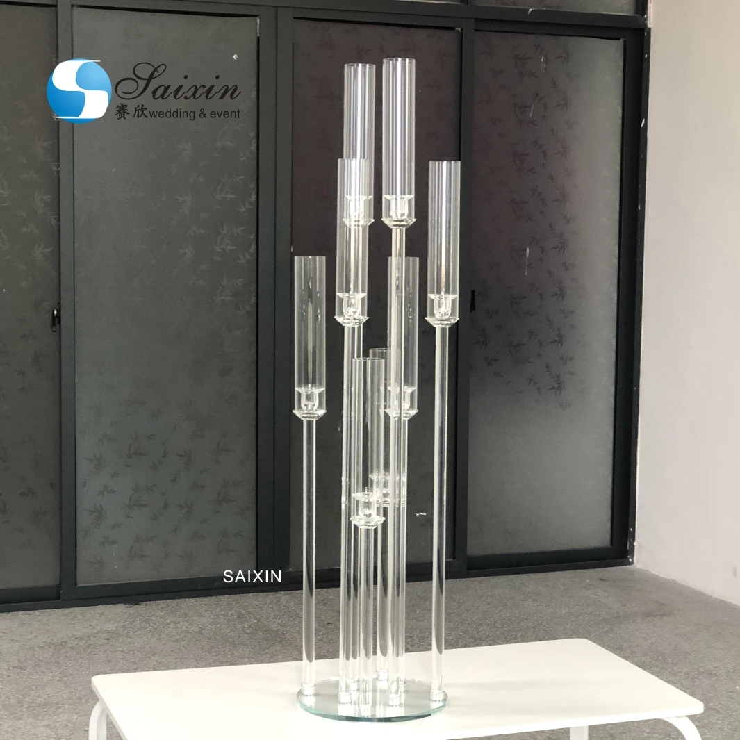 Новые товары, свадебные цветочные стойки, Кристальные канделябры, центральные части