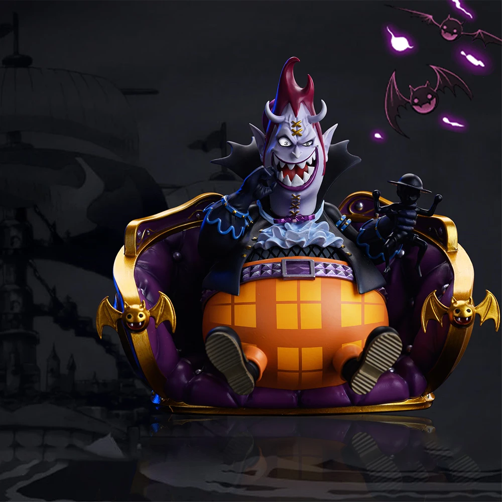 One Piece Anime Figures Gekko Moria Sitting Posture PVC Action Figure Collections Model Dolls Toys Kids Gifts