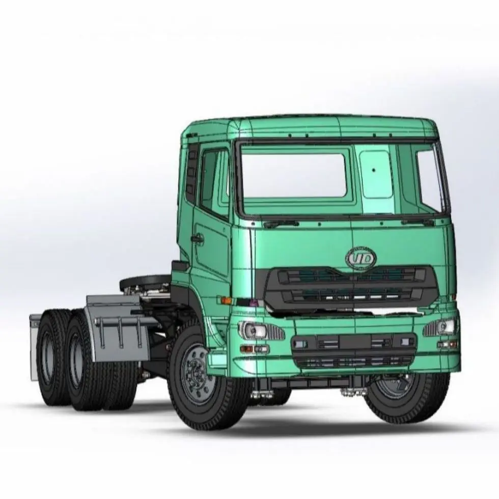 1 / 14 truck model SLA light curing printing Nissan UD Quon shell