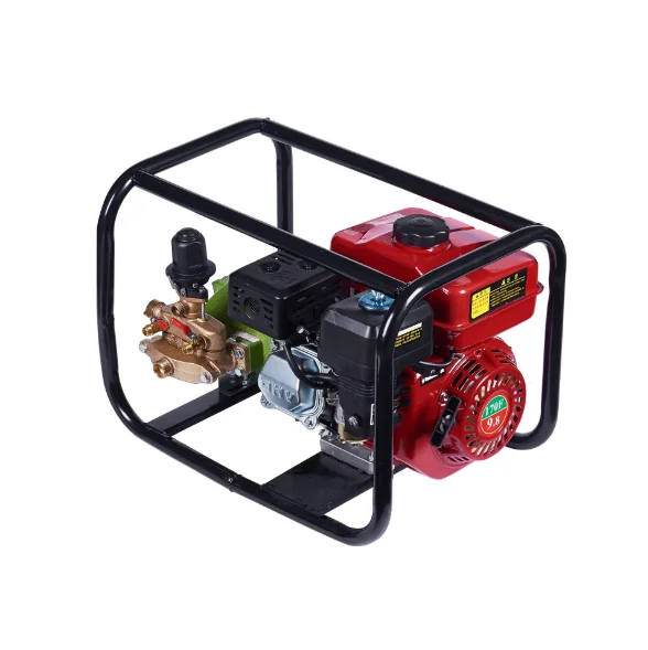 
7.5 horsepower gasoline engine 26 plunger garden sprayer pump for orchard agricultural high pressure 