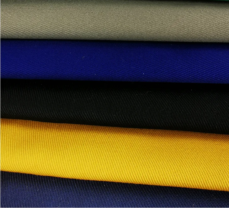 100% polyester fabric 21s*21s 108*58 190gsm spun polyester twill material African market