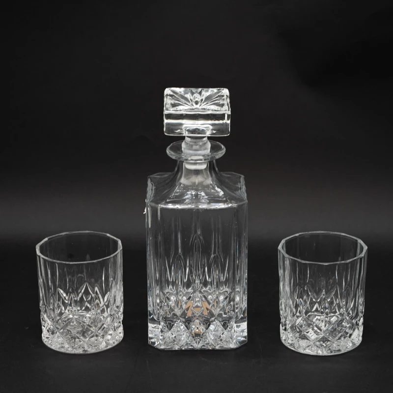 700ml high quality rcr Wine Decanter Set with wood box