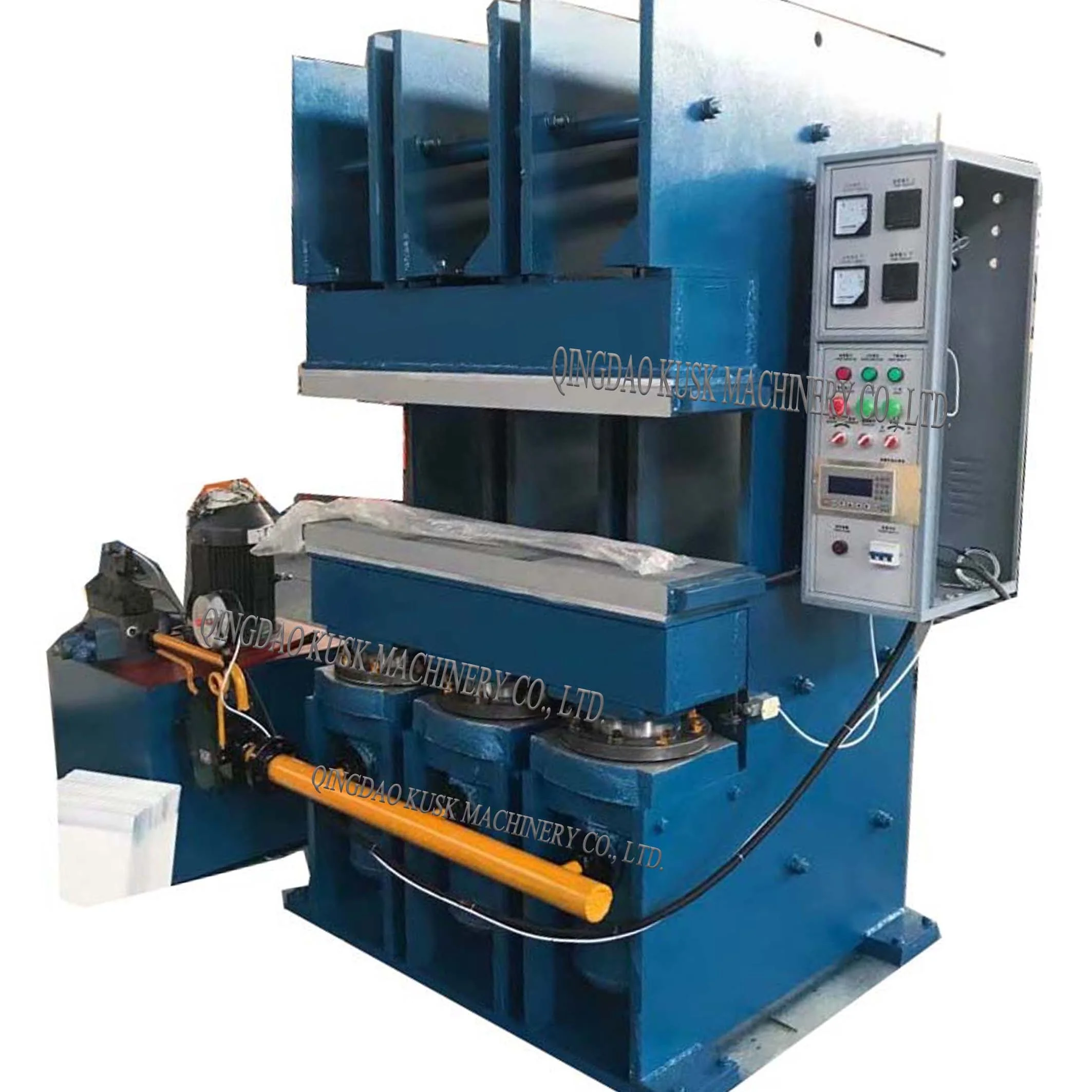 C Type Rubber Tread Making Machine/Tyre vulcanization Press Equipment/jaw type vulcanizing press