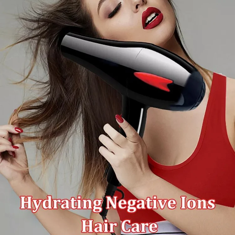 Hair Dryer Hair Dryer For Travel Home Lightweight Negative Ionic Hair Blow Dryer 3 Heat Settings Cool Settings With