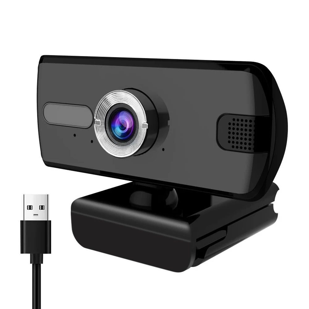  360 градусов HD 1080p длинные веб-камера камера держатель с микрофоном для ПК видеоконференции прямые трансляции