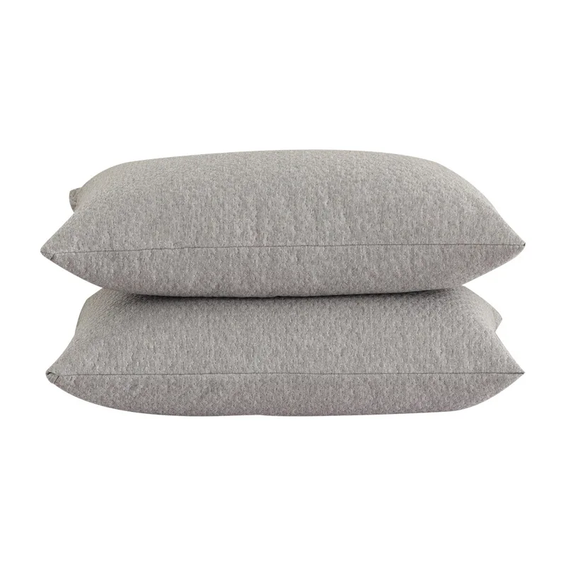 48*74cm Factory Direct Sales Bamboo Fiber Cotton Air Layer Pillow Core Protective Cover Gray Waterproof Dirt Insulation