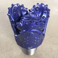 IADC 537 4 7/8 5 1/2inch rock drilling drum guide drill bit TCI inserted three cone water well drill bit new type