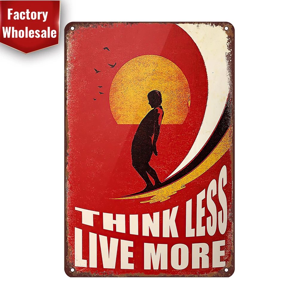 Metal Signs - Rugby, Golf, Aviator, Chess, Surfing, Riding Archery, Drums, Flamingo, Diver, Motivational tin signs vintage retro