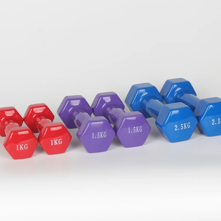 China Wholesale 10kg Bodybuilding Life Fitness Hexagonal Dumbbell