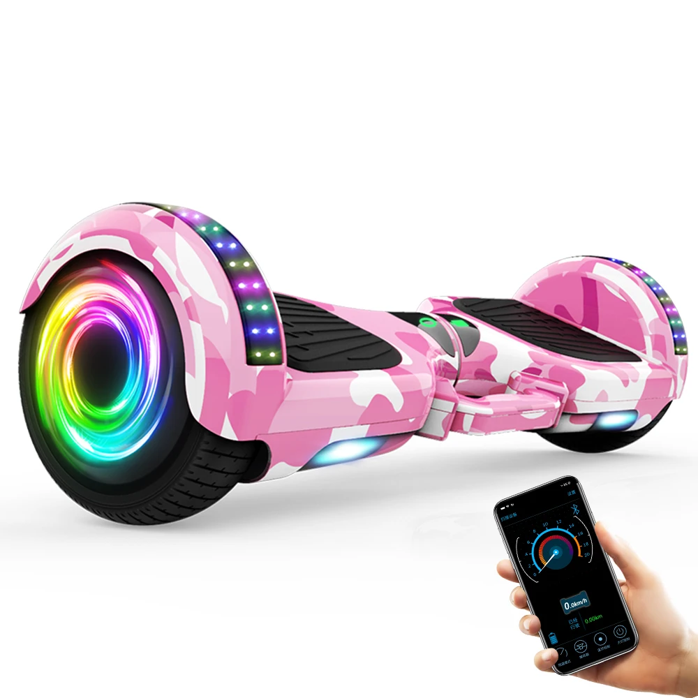 Custom china two wheels self-balancing electric scooter cheap kids Christmas  Birthday gift hover board