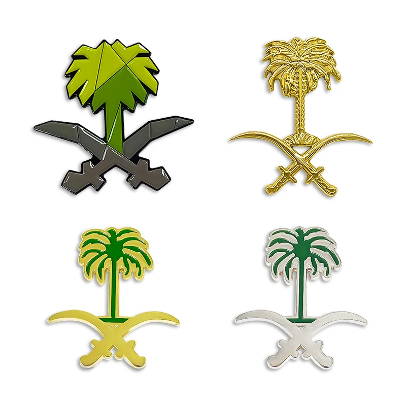 Pin Badges Metal Logo New Era Safety Saudi Personnalises Espanol Mexico Magnetic Enamel Eagle Custom Hijab Pins