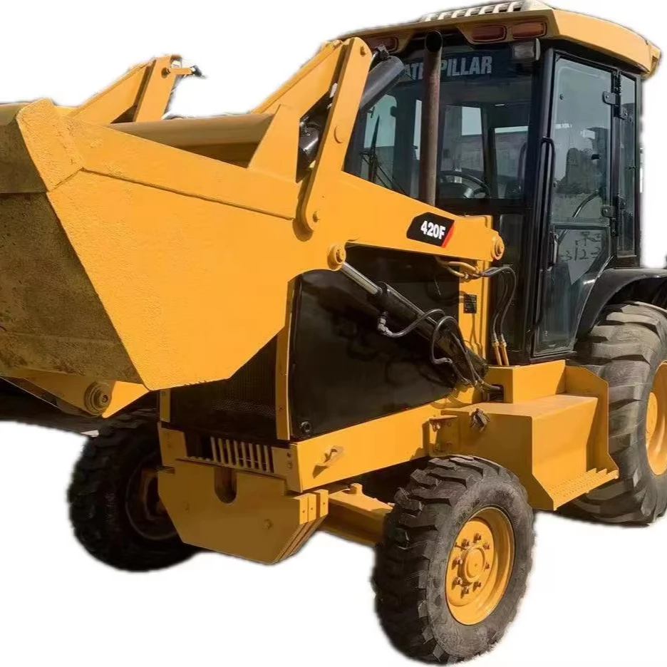 Многофункциональный экскаватор-погрузчик б/у cat 420F погрузчики caterpillar 420 экскаватор оборудование для продажи