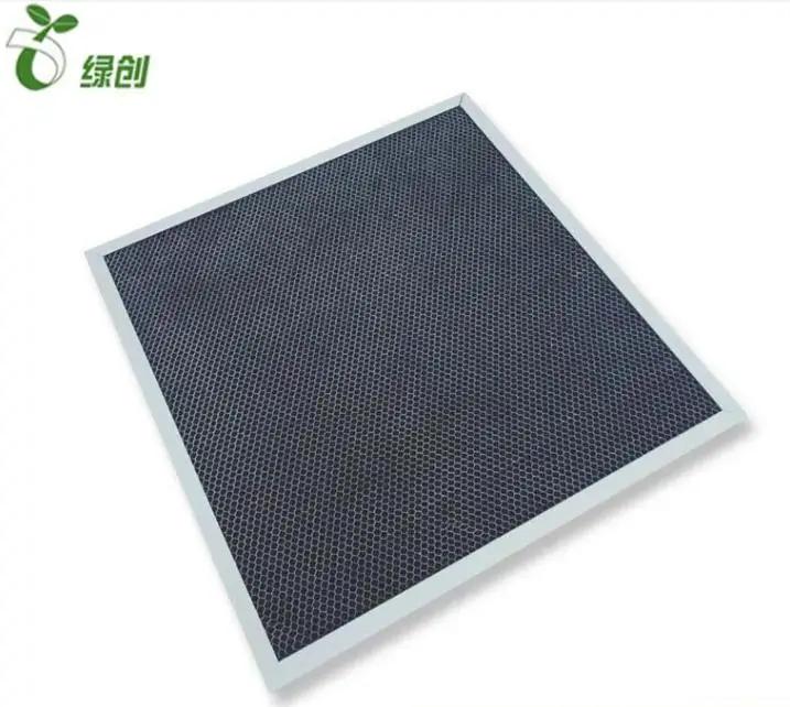 Ozone removal and deodorization Air aluminum based decomposition purification filter
