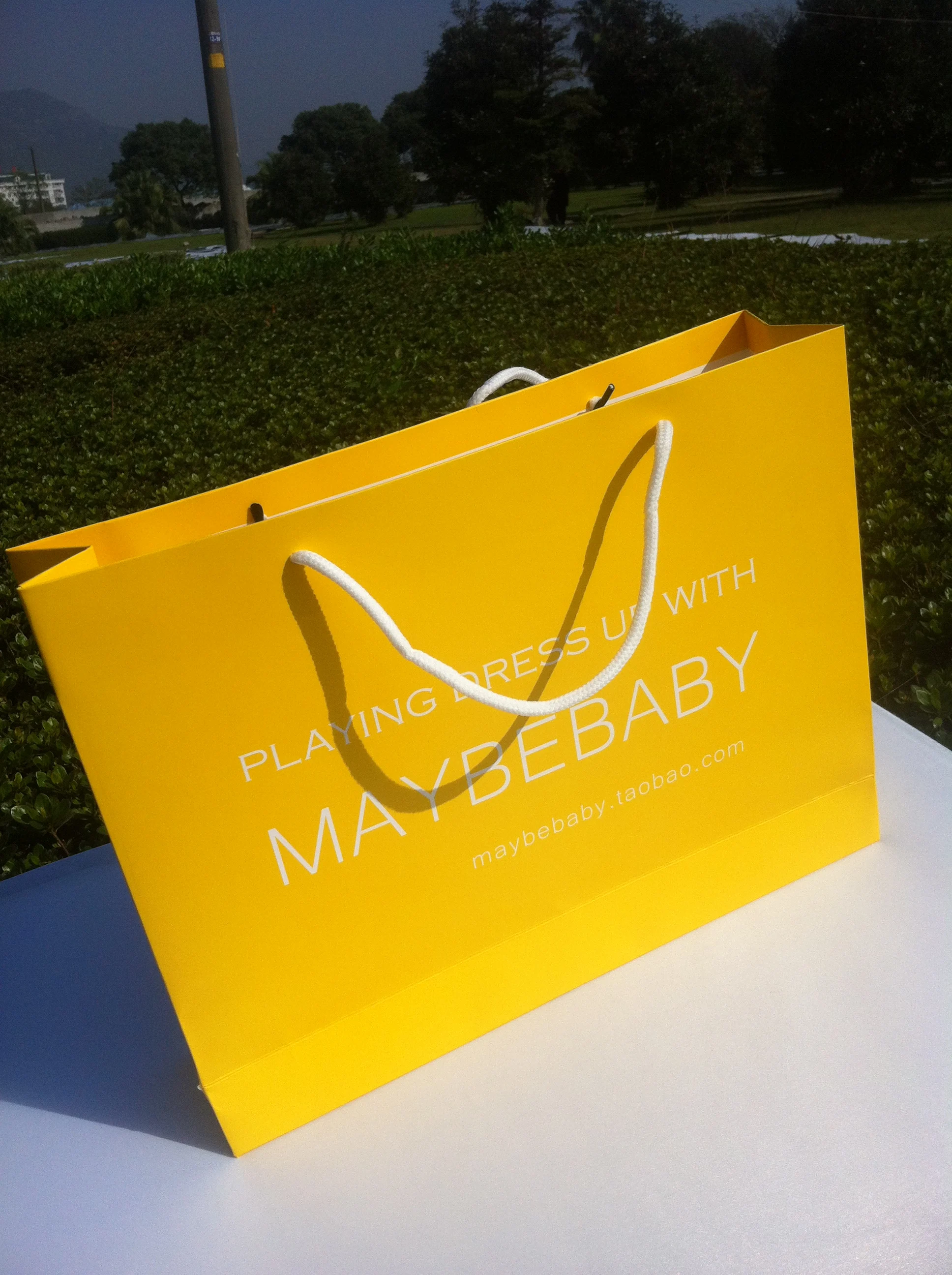 2023 Customized Luxury Shopping Paper Bag Gift Packaging Bag With Logo Print for Clothes