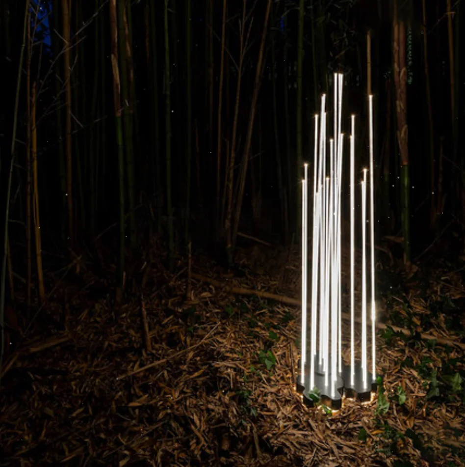 G-2116-JDK-A IP54 outdoor waterproof Landscape Park Street LED optical fiber combined decorative garden lawn lamp