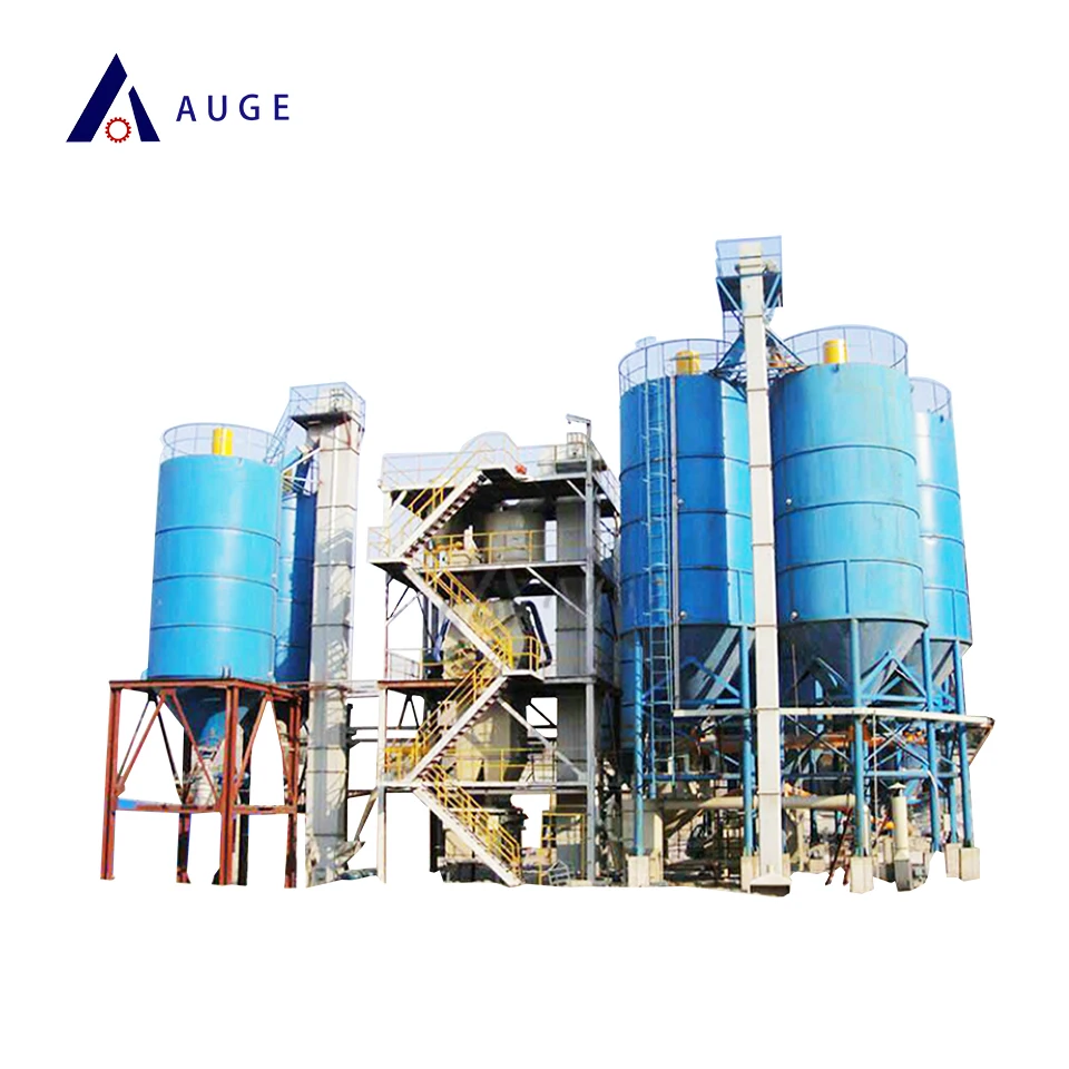 Stainless Steel Dry Mix Mortar Plant 120m3/H Lautomatic Dry Mortar Mixing Plant Most Popular Dry Mortar Mix Line