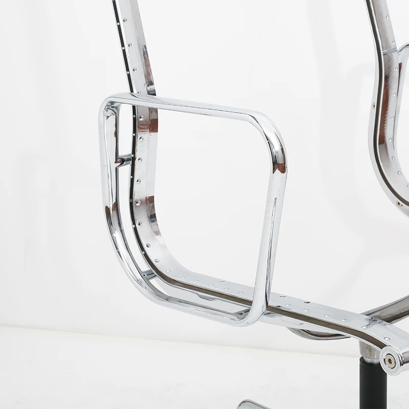 Высокое качество, эргономичный дизайн, Полированная алюминиевая рама для мебели, поворотная металлическая рама для офисного стула