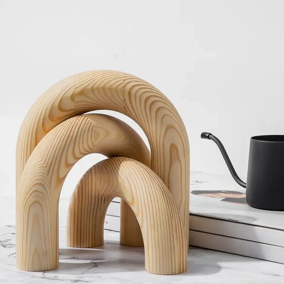 202405 Popular Handicrafts Decoration Wooden Knots Natural Wood Used for Decoration Unique Design