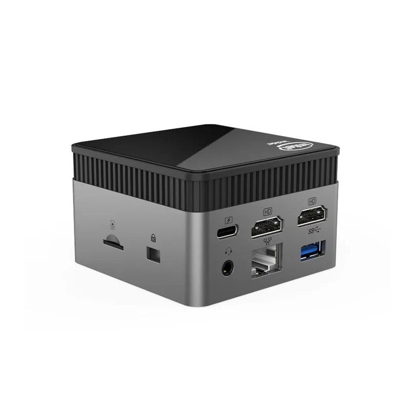 Small mini pc Intel-Celeron J4125 8GB RAM 128GB ROM Win10 Smallest portable MINI computer M1T