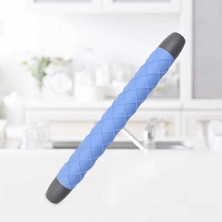 Embossed 14 Inch Baking Tool Silicone Roller Pattern Pastry Cookie Rolling Pin
