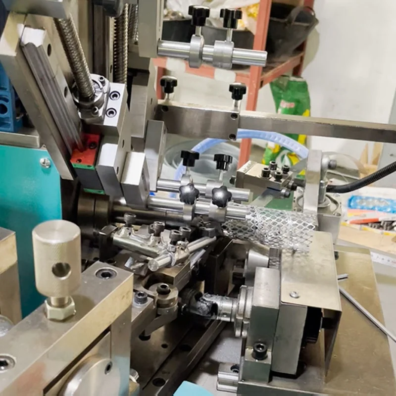 High Quality Expanded Metal Mesh Spiral Tube Making Machine For Air Filter Automatic Steel Belt Rolling And Cutting Machine