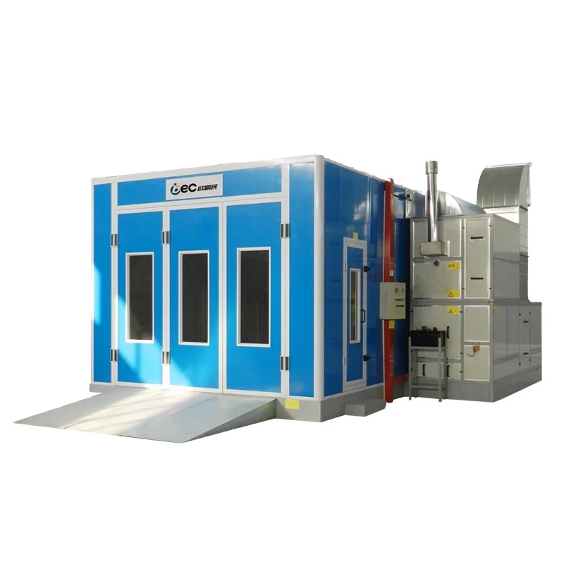 Quality paint booth with Electric/Diesel/Gas heating High efficiency spray paint oven Dust-free environment for paint job oven