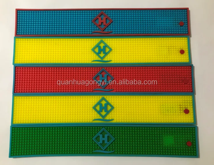 Top seller 2023 Custom rubber bar mat branded bar mat PVC bar service mat