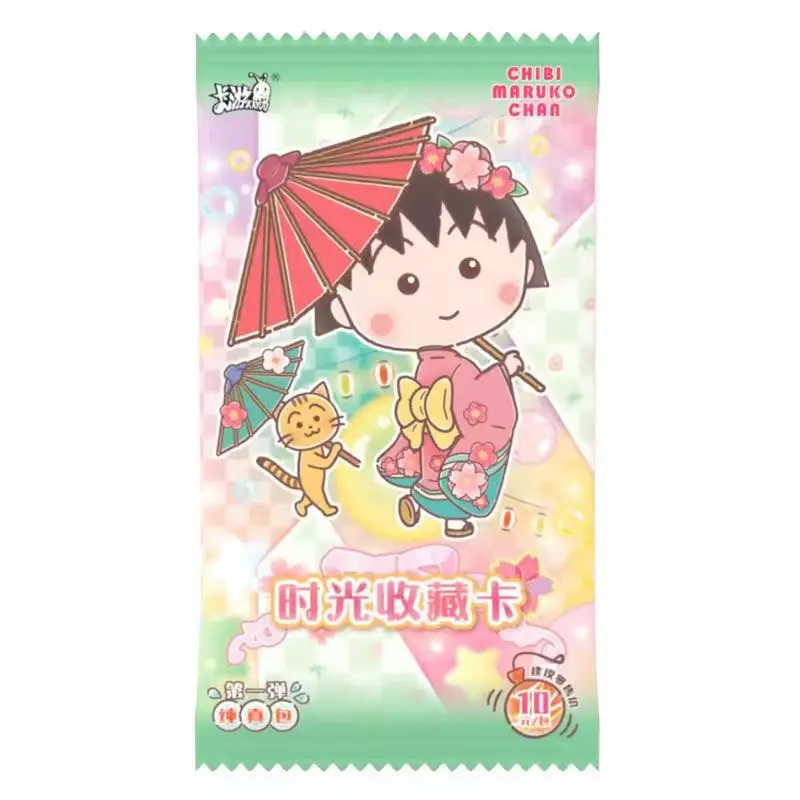 Wholesale KAYOU Chibi Maruko-chan Time Collection Playing Anime Collectible Board Games Toy Gift Card
