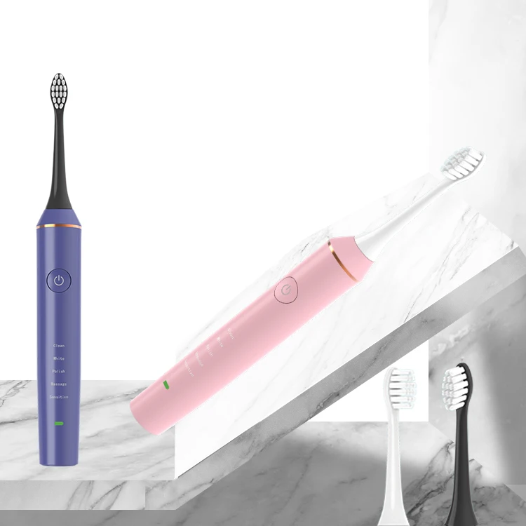 Mh V2 CE ROHS Tooth Brush Sonic Electric Toothbrush For Adult With 2 Pcs Toothbrush Head