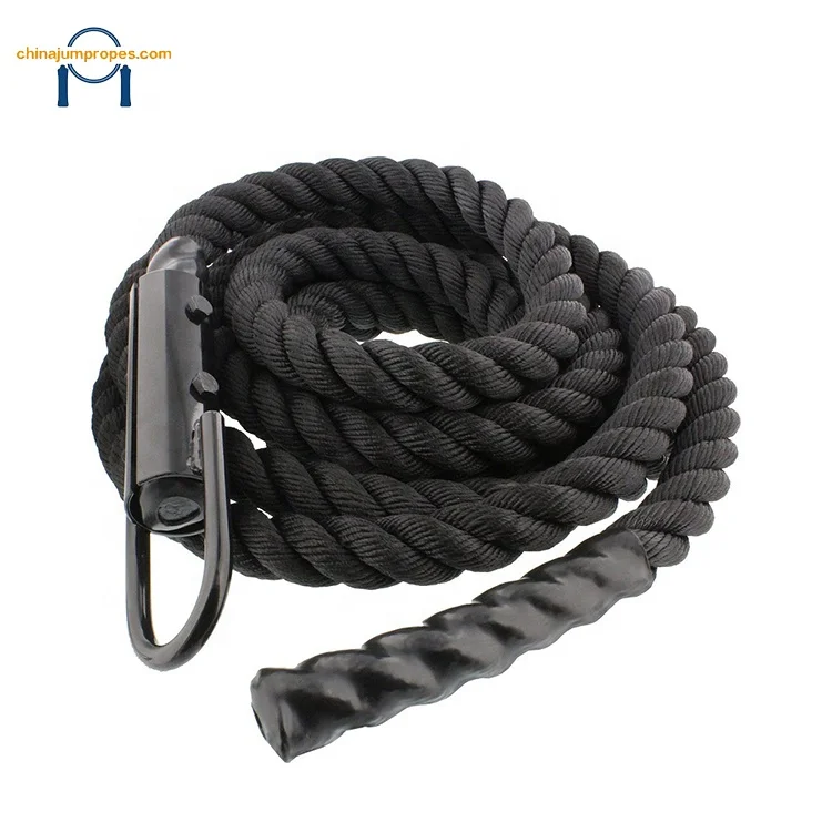 
Hot Selling Gym rope fitness black battle gym sport rope sleeve,nylon battle rope 