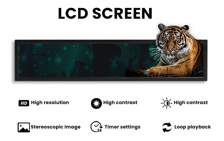 24/29/3747.6 inch  Lcd digital poster double sided hanging advertising screens price display monitor digital display for retail
