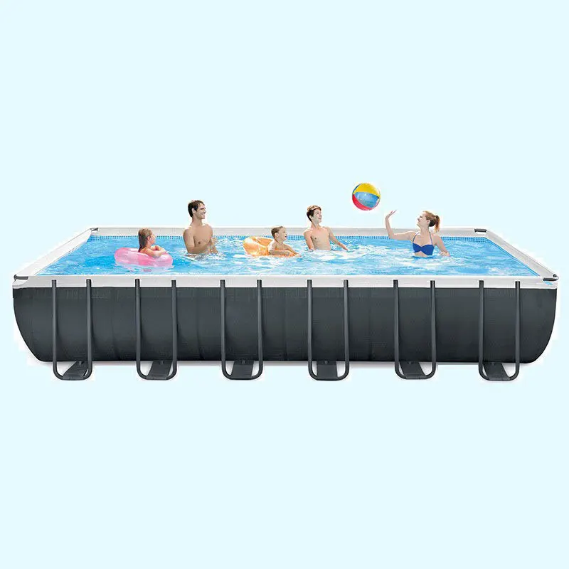 Waimar Durable Above Ground Pool Metal Frame Round Swimming Pool