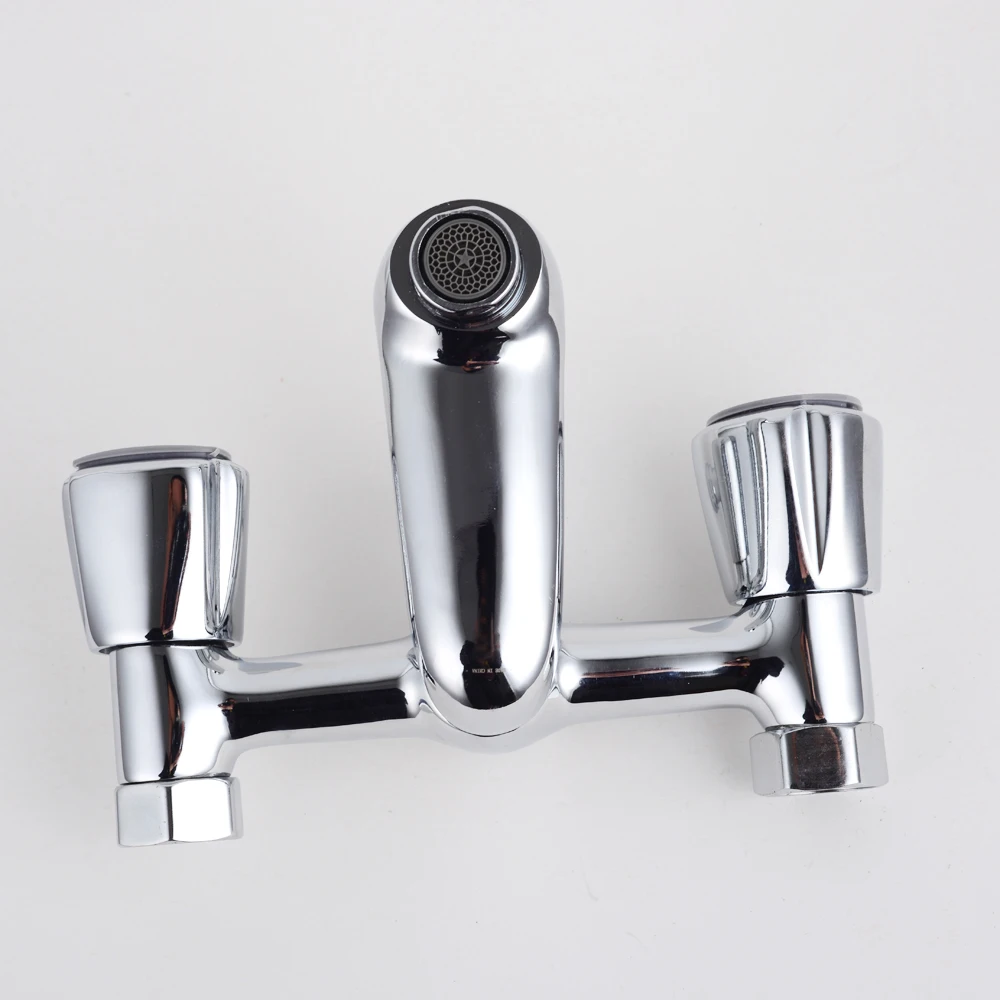 Widely used superior quality bathroom luxury shower set with faucet brass body fauect  double handle mixer