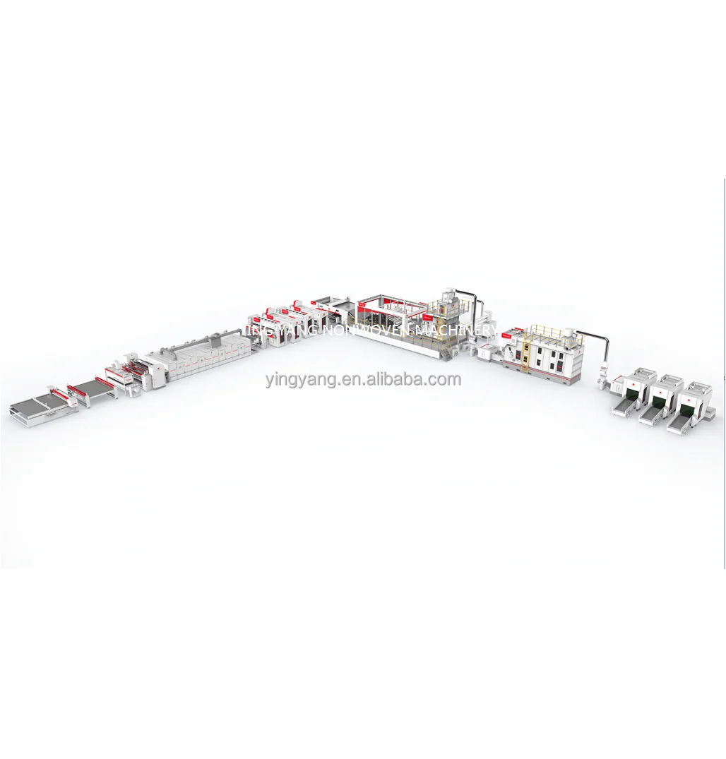 YYL acoustic fiber board building material  nonwoven production line nonwoven machine supplier cross lapper machine