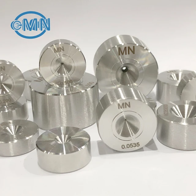 Customized Polycrystalline Diamond Wire Drawing Die:PCD Drawing Dies With Compax PCD Blanks
