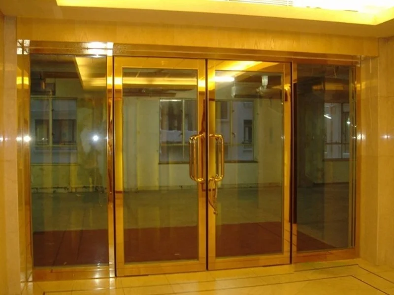 Steel Insulated Parent Door Leaf Security Interior Fireproof Door With Glass