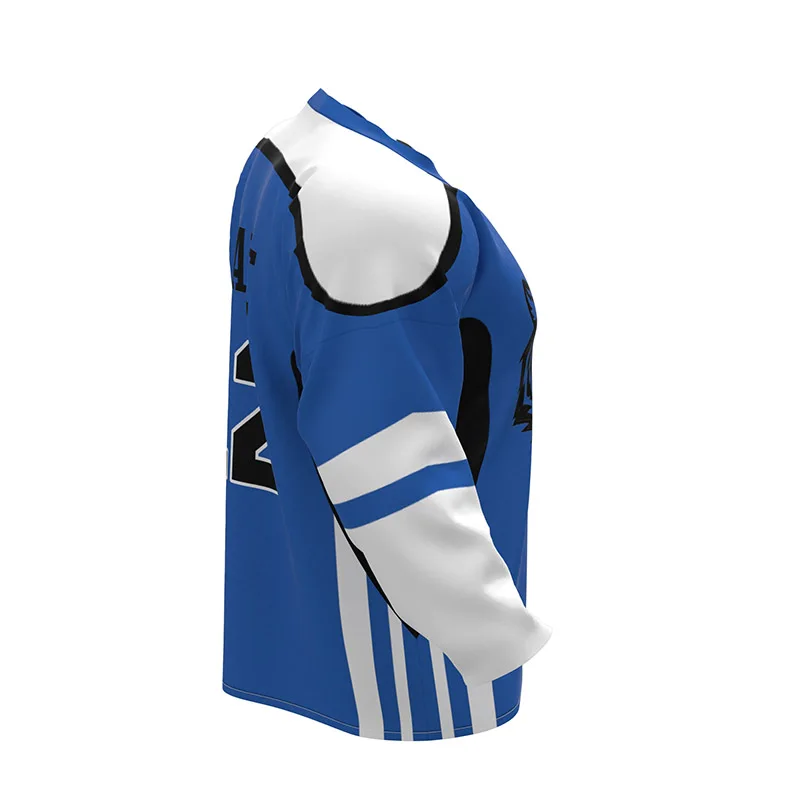 Северо-американская форма для хоккея с индивидуальным дизайном и сублимационной печатью