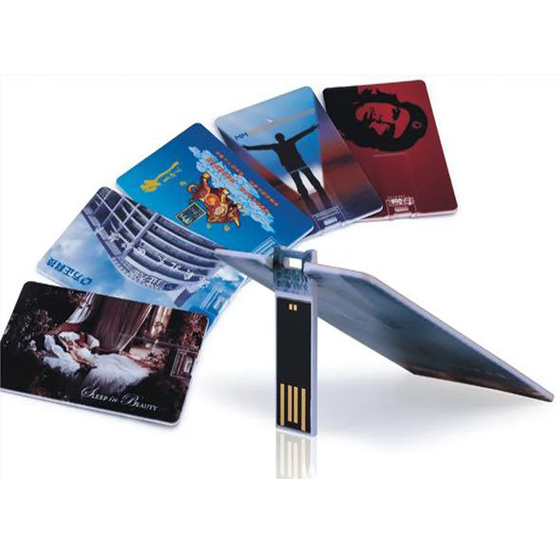 OEM custom logo credit card usb promotional gifts usb card memory stick business card usb flash drive Plastic Flash Drives
