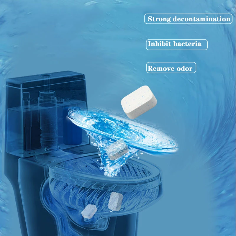 OEM toilet cleaning effervescent tablet cleaner toilet bowl cleaning tablet toilet cleaning detergent tablets