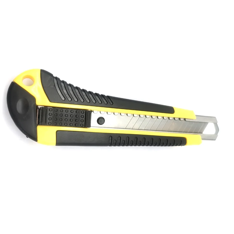 Универсальный и безопасный нож для резки бумаги шириной 18 мм универсальный с автоматическим замком Портативные Ручные