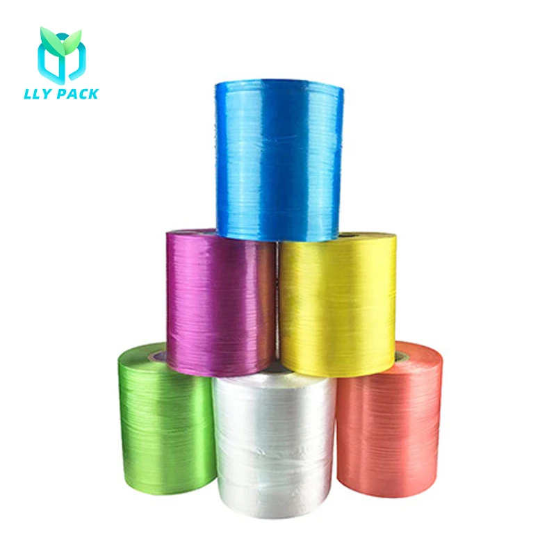 25KG Per Box Binding Strap PE Tape Packing Rope For Automatic Carton Tying Machine