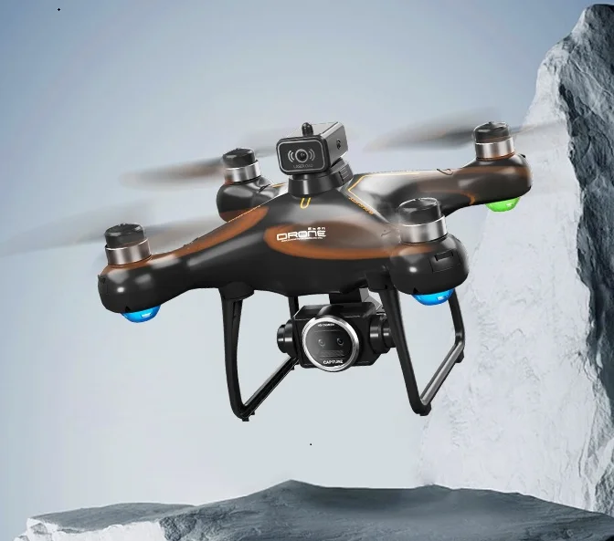 DWI DOWELLIN Dual camera drone accessories Smart Hover RC helicopter Brushless motor Quadcopter Toy