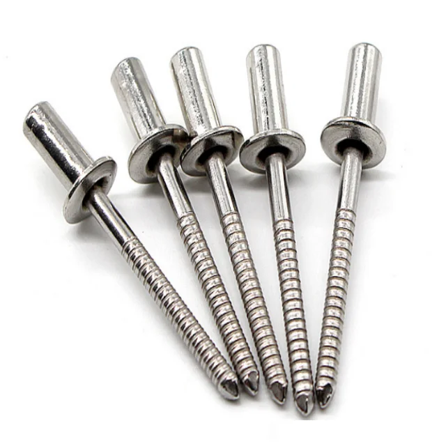 High Quality Custom Closed Type Blind Pop  Rivets Gun With Flat Round Head