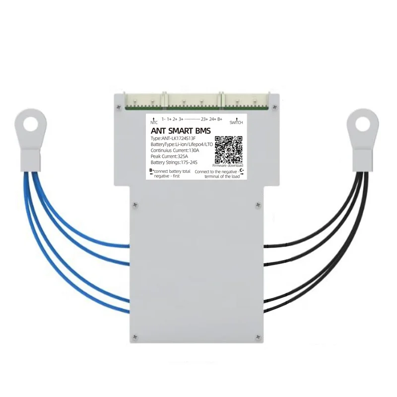 ant bms 16s 40A 80A 110A 130A 180A 240A 380A 24V 48V 96V Li-ion LiFePO4 LTO  Android IOS for Lithium Battery pack