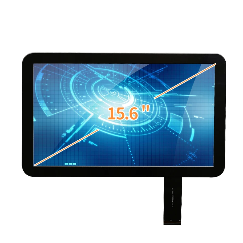 Manufacturer custom glass waterproof multi PCAP usb i2c 16:9 projected 7 8 10.1 15.6 21.5 inch capacitive touch screen panel