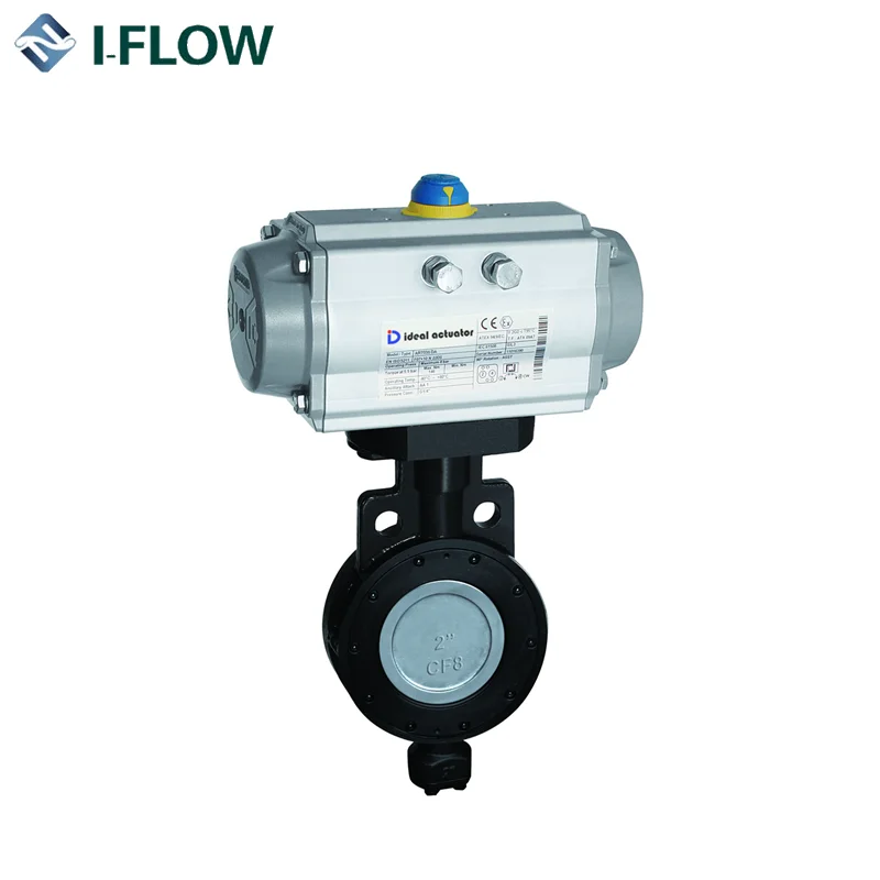 DNV Approved Double Flanged Butterfly Valve EN593 PN10/PN16