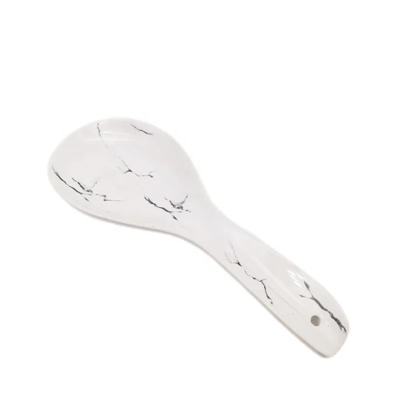 Full Decal Printing Ceramic European Style Kitchen Spoon Rest Holder for Sale