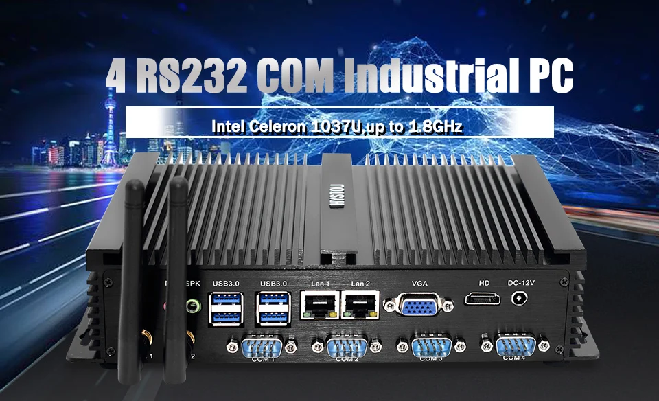 HYSTOU Embedded Industrial PC 17W Low Power Computer Set Minipc Top Buy Computers from China