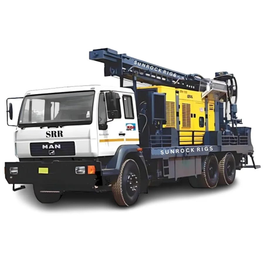 SUNROCK 250 DTHR (1000feet) Best Price Truck Mounted Water Well Drilling Machine Product Type Mine Drilling Rig